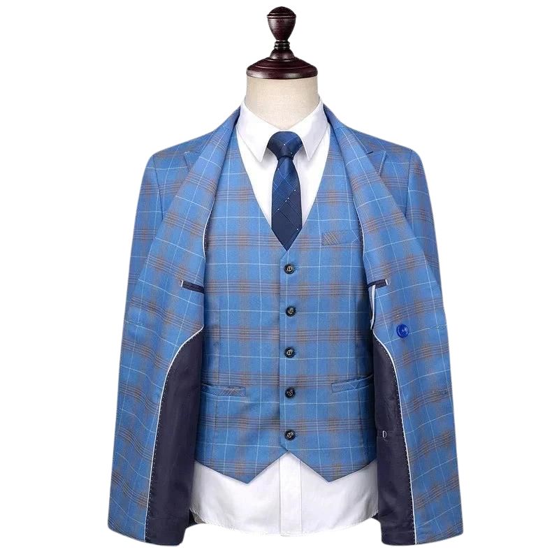 suit, Men’s Modern Suit, Men’s Modern Checkered Suit, Men’s Checkered Suit, checkered suit