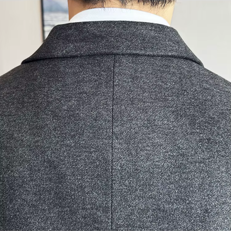 suit, Plain Suit, men’s suit, Men's Double-Breasted Suit, Men's Double-Breasted Plain Suit, double-breasted suit