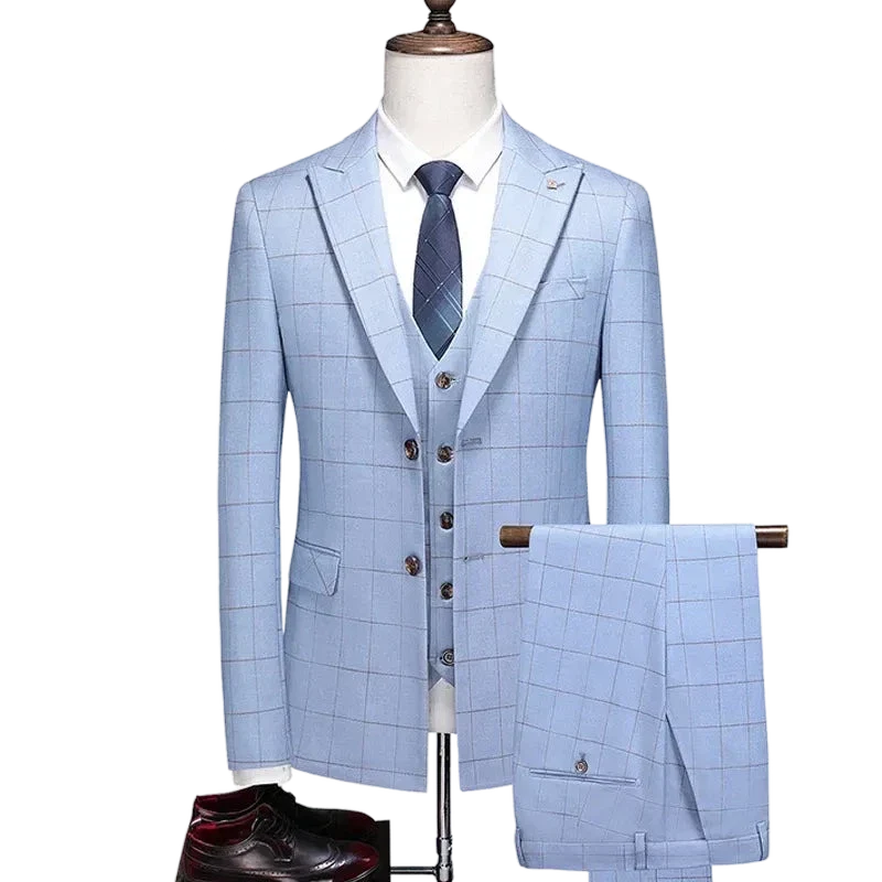 suit, slim fit men’s suit, men’s suit, Luxury Men’s Suit, Checkered Slim Fit Men’s Suit, Checkered Luxury Men’s Suit