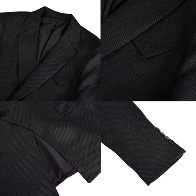 luxury men’s blazer, double-breasted blazer, one-button blazer, smart casual blazer, premium men’s blazer