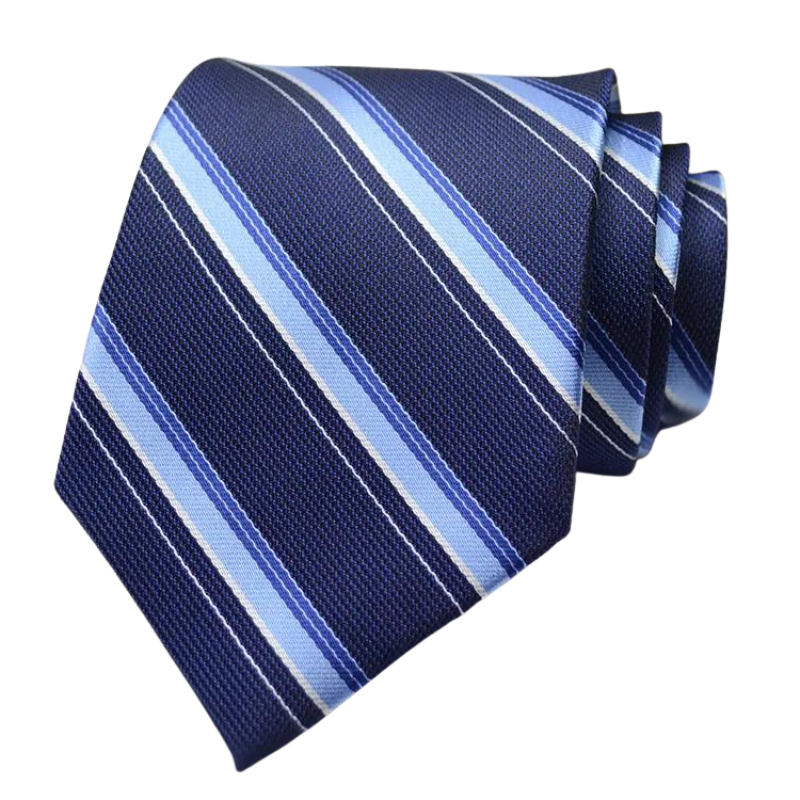 Tie Set, Tie, Striped Tie Set, striped tie for men, Striped Tie, polyester men tie, men striped tie set, maximus men accessories, formal men accessories, classic striped necktie