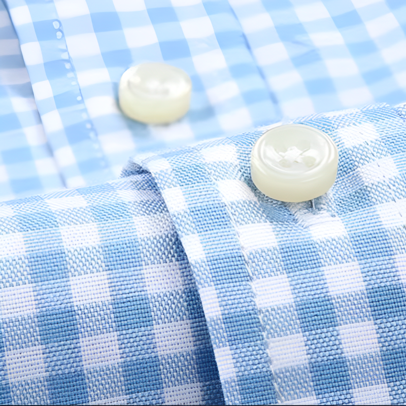 Men's plaid dress shirt, cotton oxford shirt, men's smart casual shirt, classic oxford shirt men, men's formal casual shirt