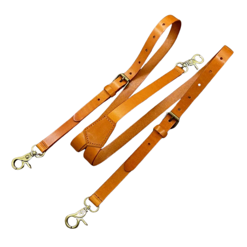 Suspenders, men’s suspenders, men’s light brown leather suspenders, men’s leather suspenders, men’s fashion accessories, Leather Suspenders, genuine leather suspenders, classic men’s suspenders