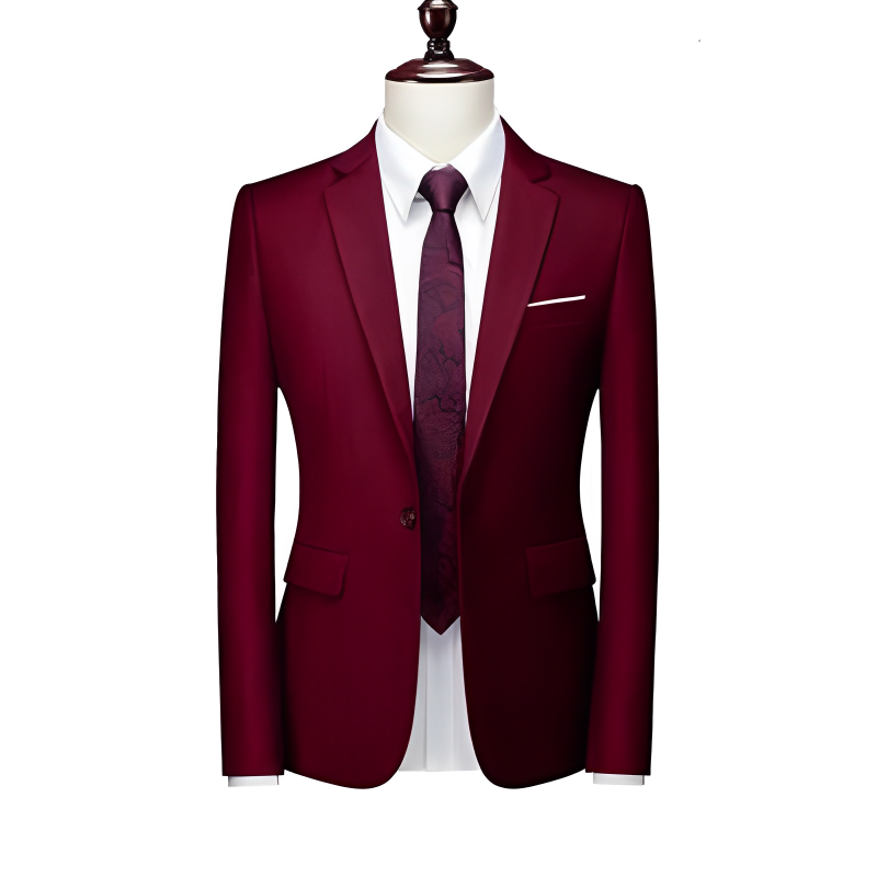 classic blazer, solid men’s blazer, Maximus blazer, elegant men’s jacket, versatile blazer