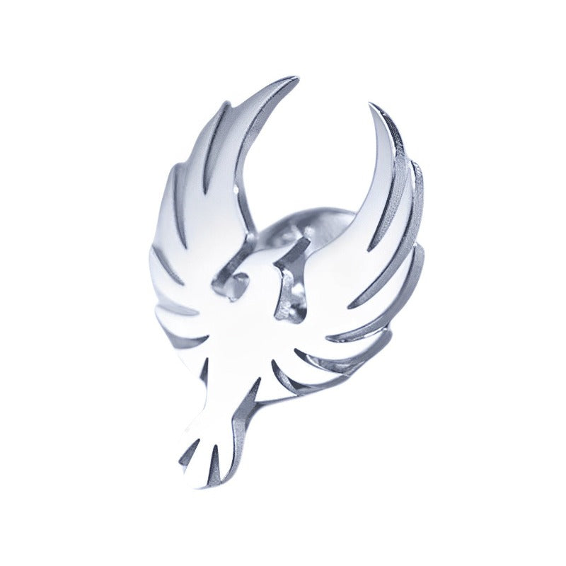 symbolic suit brooch, Phoenix Suit Brooch, phoenix lapel pin, Phoenix Brooch, men’s suit brooch, Men’s Phoenix Suit Brooch, men’s lapel pin, formal men’s accessories, brooch