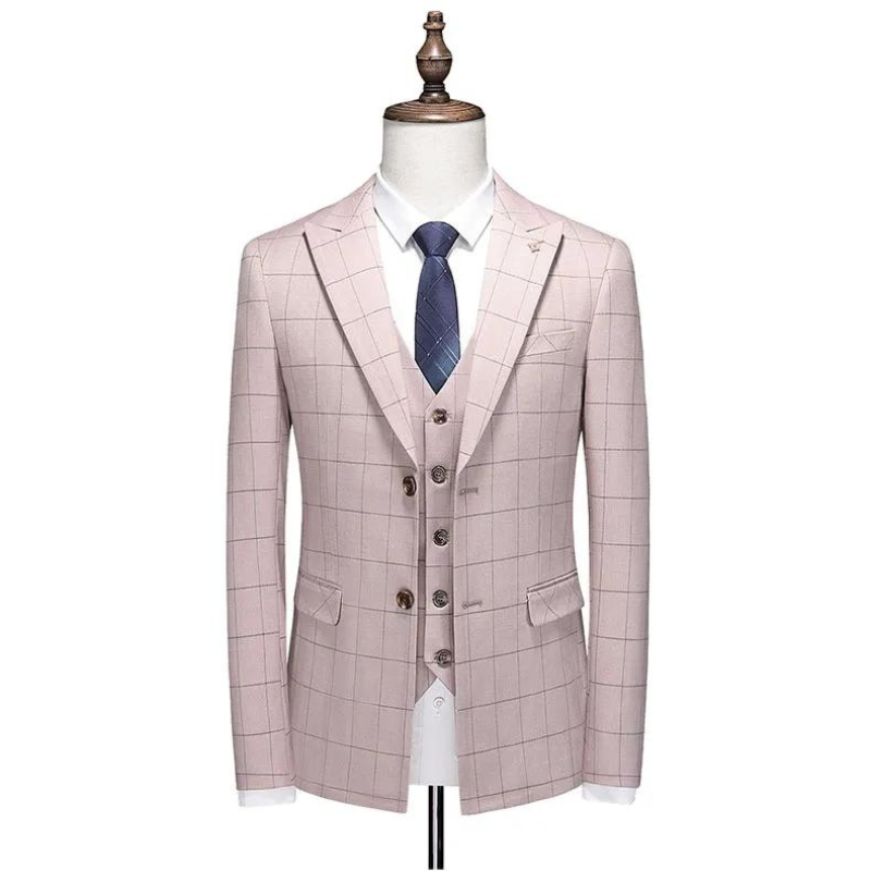 suit, slim fit men’s suit, men’s suit, Luxury Men’s Suit, Checkered Slim Fit Men’s Suit, Checkered Luxury Men’s Suit