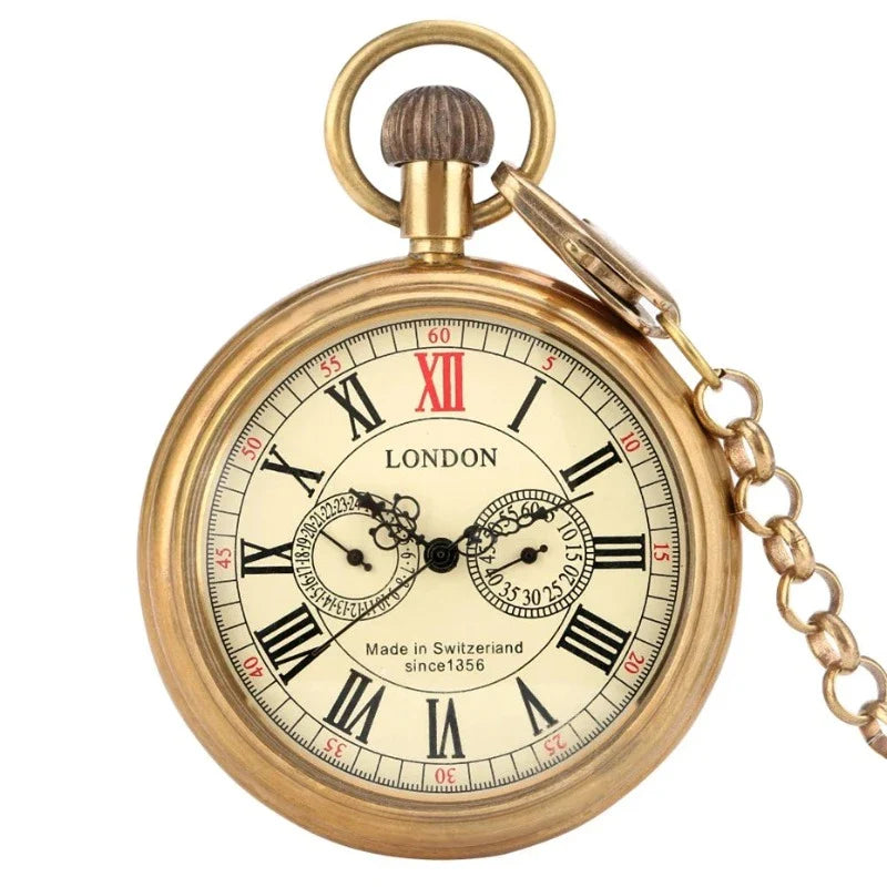 Relógio de Bolso, Relógio de bolso Vintage, Relógio de bolso antigo, relógio de bolso dourado
