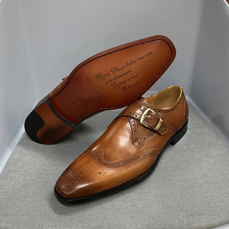 men’s italian leather shoes, genuine leather dress shoes men, italian style dress shoes, luxury men’s leather shoes, men’s buckle dress shoes