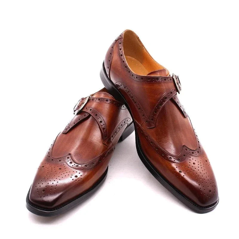 men’s italian leather shoes, genuine leather dress shoes men, italian style dress shoes, luxury men’s leather shoes, men’s buckle dress shoes