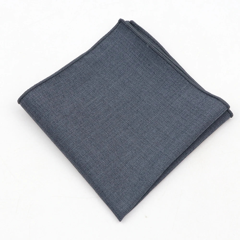 Solid men’s pocket square, minimalist pocket square for suits, bamboo cotton pocket square, wedding pocket square, classic men’s suit accessory