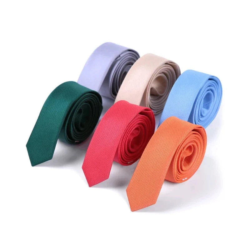 Tie, Slim Tie, slim solid tie, minimalist men necktie, men’s slim silk tie, maximus men accessories, formal slim tie for men