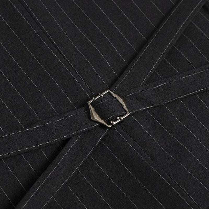 suit, Plus Size Suit, Pinstripe Suit, Men’s Pinstripe Suit, Men's Plus Size Suit, Men's Plus Size Double-Breasted Pinstripe Suit, Men's Double-Breasted Pinstripe Suit, double-breasted suit, Double-Breasted Pinstripe Suit