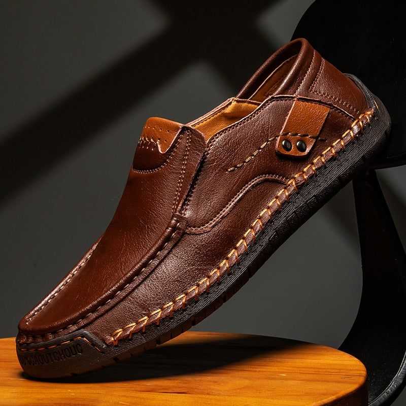 synthetic leather loafers, men's loafers, men classic loafers, men casual loafers, loafers, elegant men footwear, comfortable men shoes