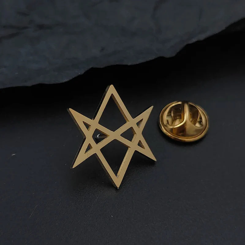 suit lapel brooch men, Star Suit Brooch, Star Brooch, stainless steel lapel pin, Men’s Star Suit Brooch, Men’s Hexagonal Star Suit Brooch, men hexagonal star brooch, luxury men accessories, formal suit brooch