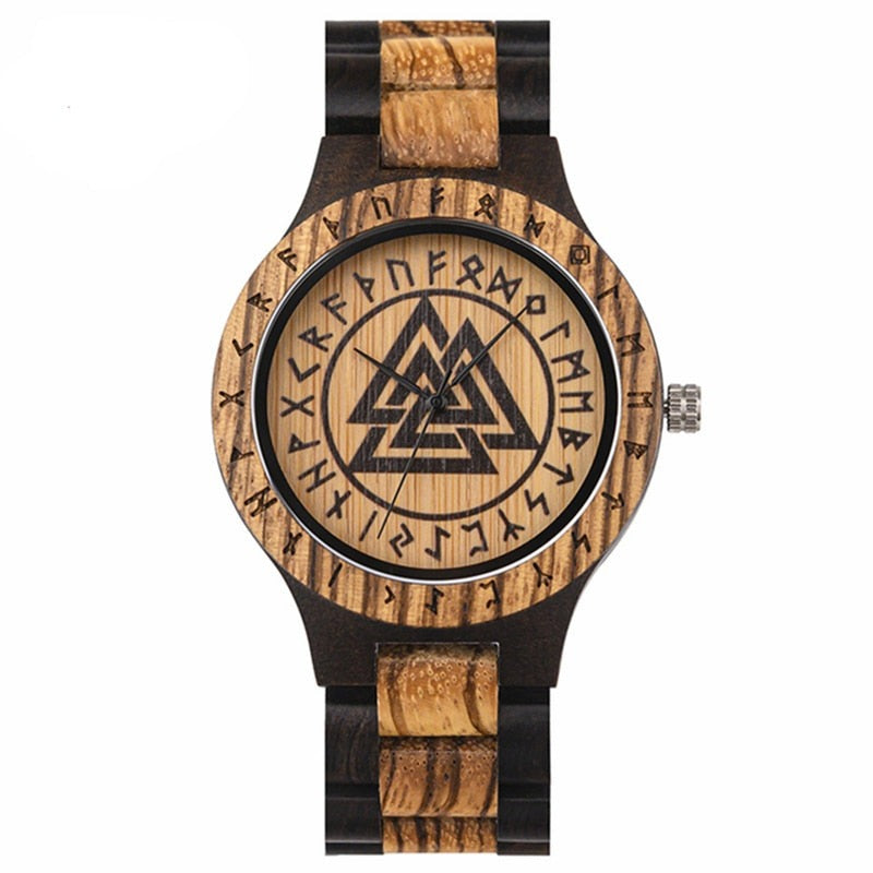 Wristwatch, Wood Wristwatch, Viking Wristwatch, Men’s Wristwatch, men’s wood wristwatch, Men’s Viking Wristwatch