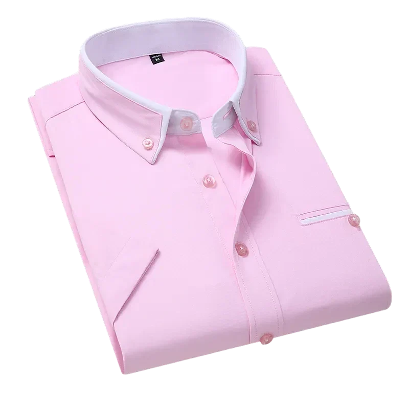 men short sleeve dress shirt, smart casual shirt men, summer dress shirt men, men formal short sleeve shirt, premium men shirt