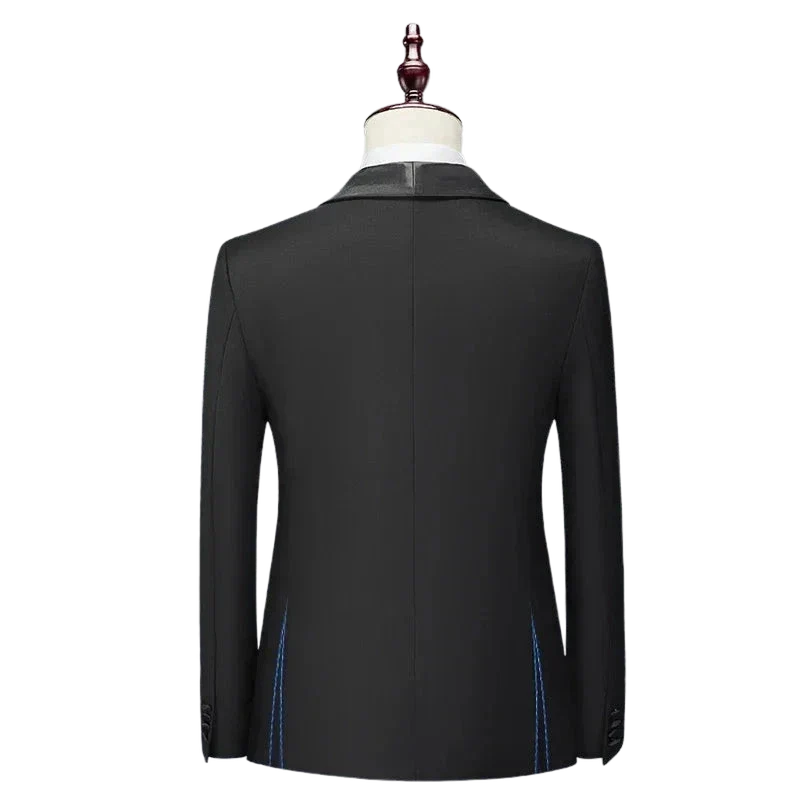 Men's Shawl Lapel Tuxedo, Black Tuxedo, Slim Fit Tuxedo, Men's Dinner Suit, Formal Wear, Wedding Tuxedo, Gala Event