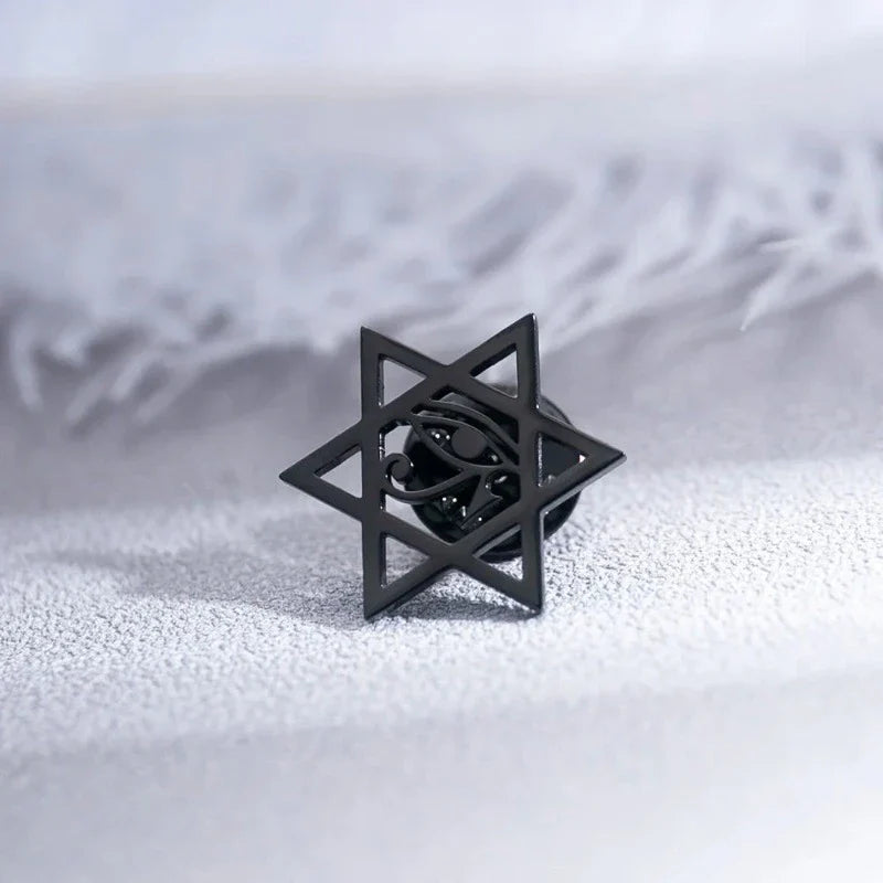 suit brooch, Star of David Suit Brooch, star of david brooch, Star of David, silver suit brooch, men’s suit brooch, men’s lapel pin, formal men’s accessories, brooch