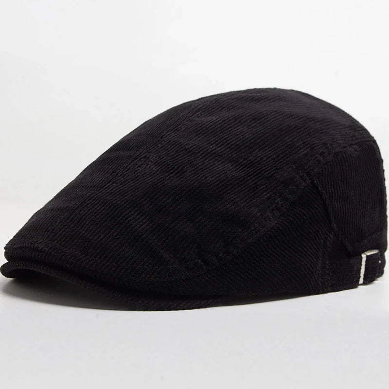 stylish men’s hat, Ribbed men’s beret Maximus, Ribbed Men’s Beret, Ribbed Beret, Plaid men’s beret, Men’s Beret, cotton polyester beret men, adjustable men’s beret Maximus