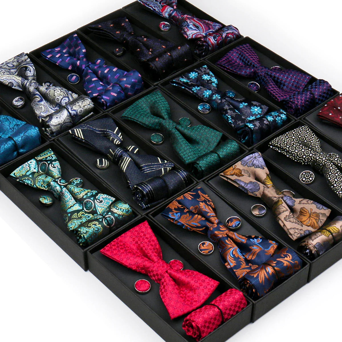 Patterned Bow Tie Set V02 Maximus