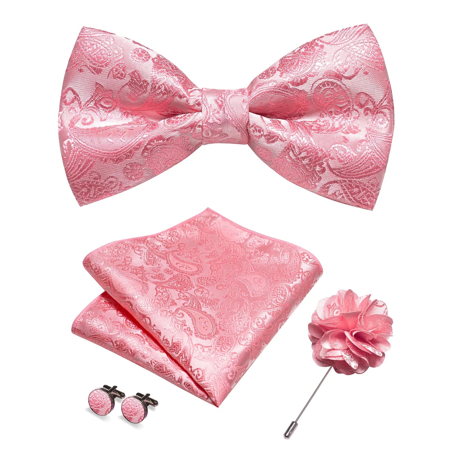 Elegant Patterned Bow Tie Set Maximus