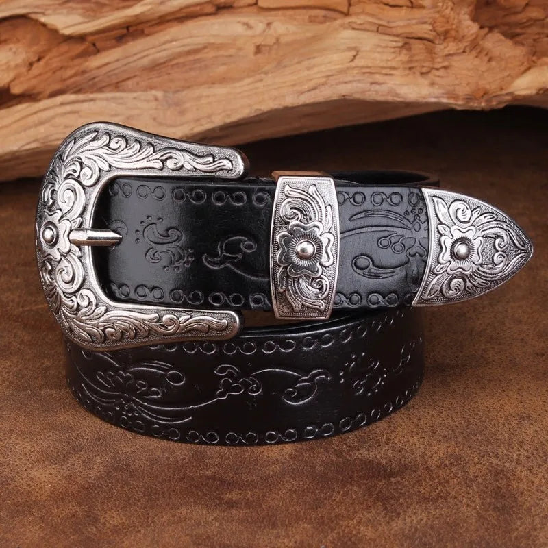 men’s vintage leather belt, genuine leather belt for men, vintage style belt, cowhide leather belt, casual men belt, maximus men accessories