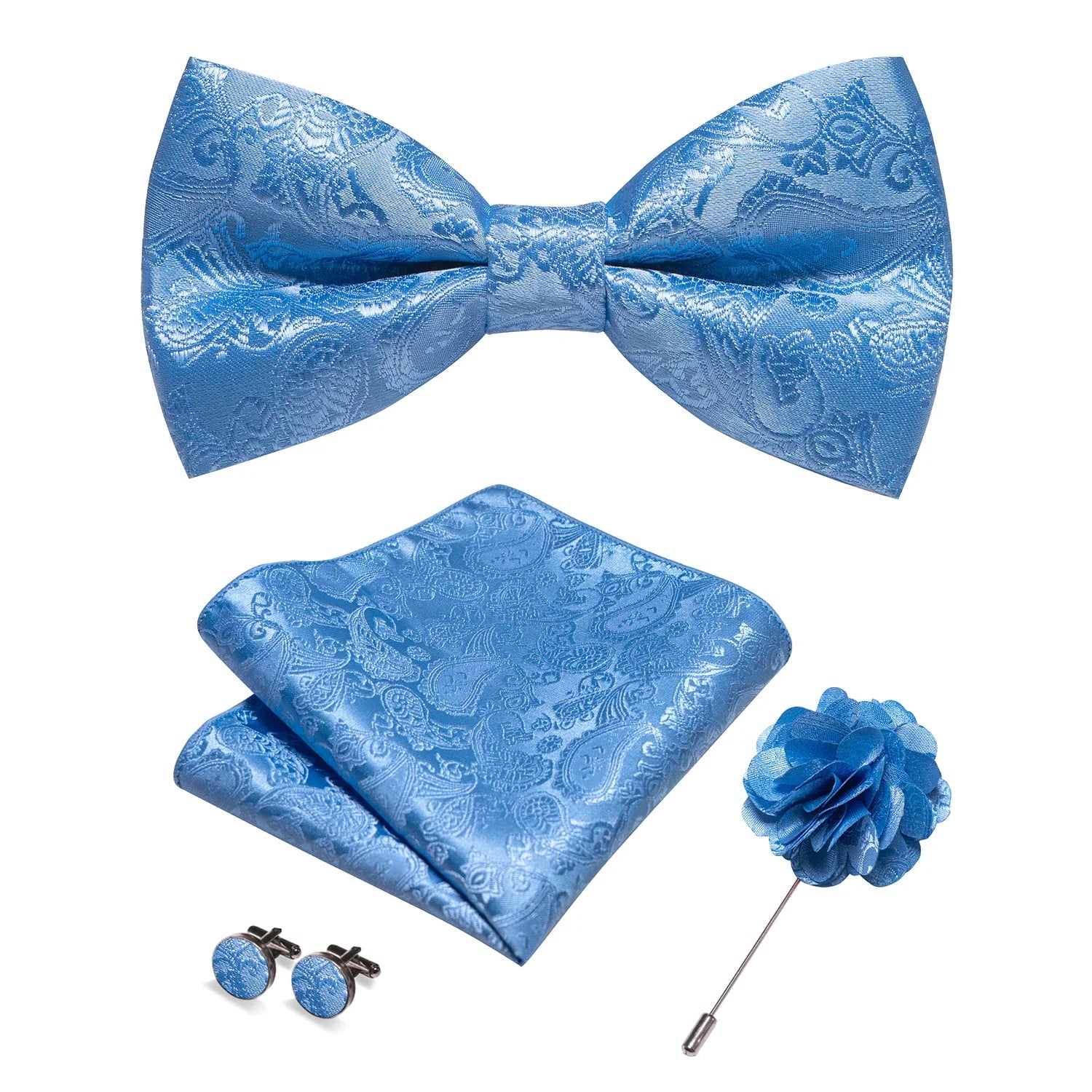 Elegant Patterned Bow Tie Set Maximus