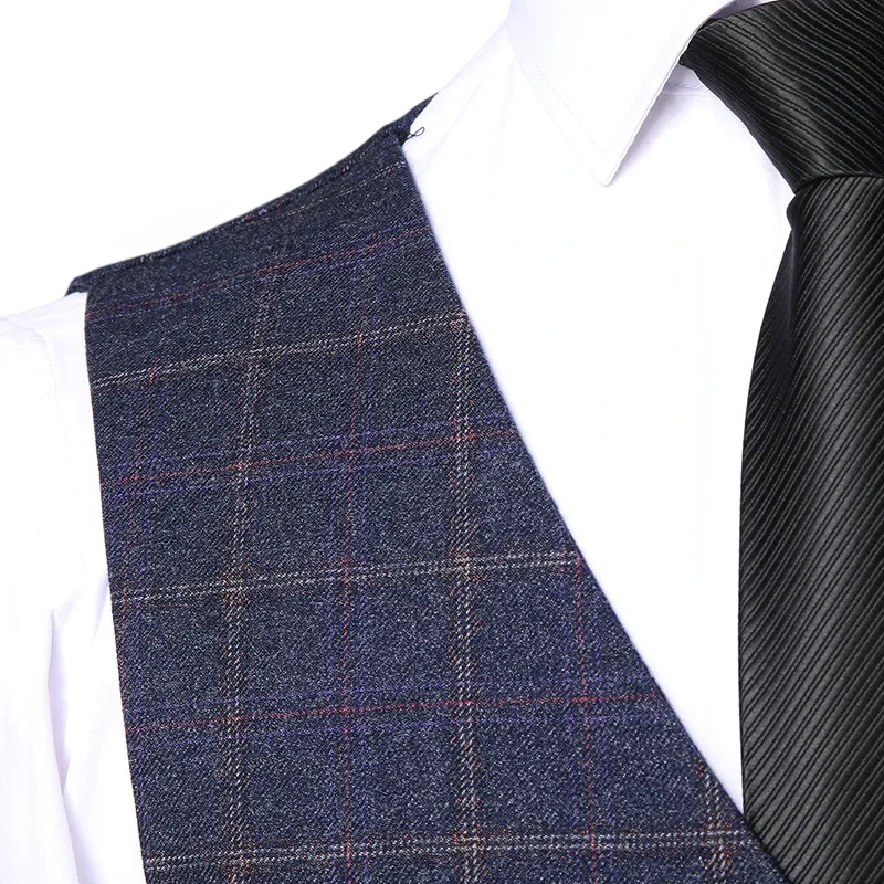 vintage checkered suit, suit, Navy Blue Checkered Suit, Navy Blue Checkered Men’s Suit Maximus, Navy Blue Checkered Men’s Suit, men’s suit, checkered suit