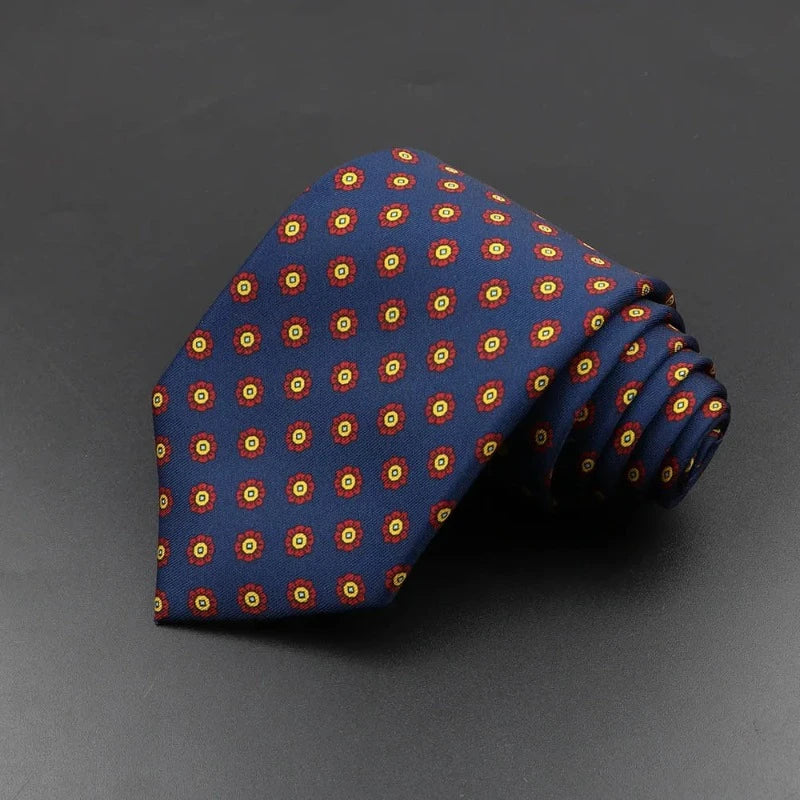 Tie, men’s floral necktie, maximus men accessories, formal men accessories, floral tie for men, Floral Tie, Floral men's Tie, elegant patterned tie