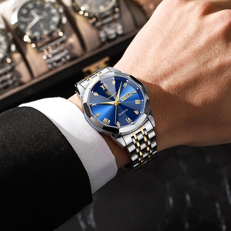 Wristwatch, stainless steel men’s watch, Quartz Wristwatch, Men’s Wristwatch, Men’s Quartz Wristwatch, men’s poedgar watch, luxury men’s dress watch, 3 bar water resistant watch
