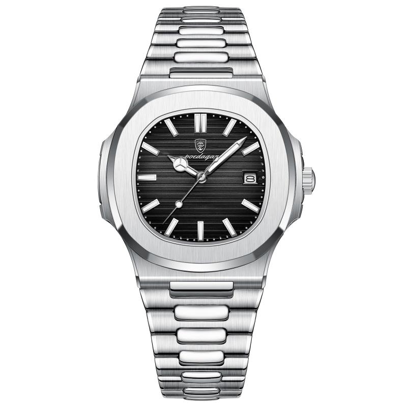 Wristwatch, water resistant men’s watch, stainless steel quartz watch, minimalist men’s watch, Men’s Wristwatch, Men’s Quartz Wristwatch, men’s quartz watch, Men’s Poedgar Quartz Wristwatch, luxury men’s dress watch