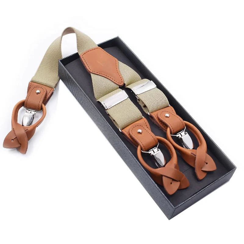 men’s elegant suspenders, leather suspenders for men, adjustable men’s suspenders, formal men’s suspenders, men’s fashion accessories, Suspenders, men’s suspenders