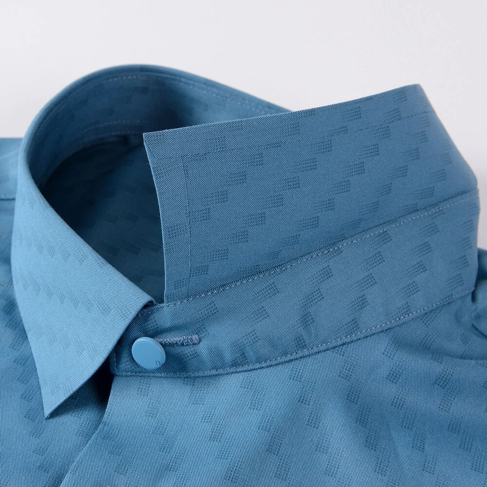 men casual dress shirt, stretch mens shirt, smart casual shirt men, printed men shirt, comfortable menswear