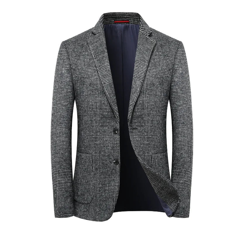 men’s wool blazer, Maximus blazer, smart casual blazer, premium men’s jacket, wool blend blazer