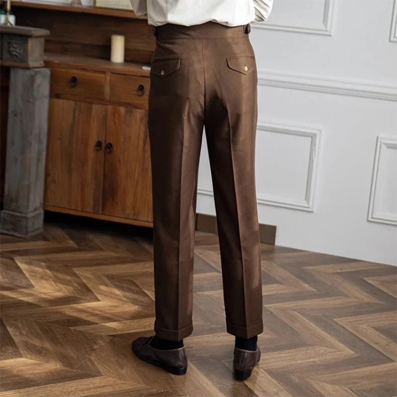 men’s tailored trousers, slim fit dress trousers, smart casual men’s pants, formal men’s trousers, men’s workwear pants