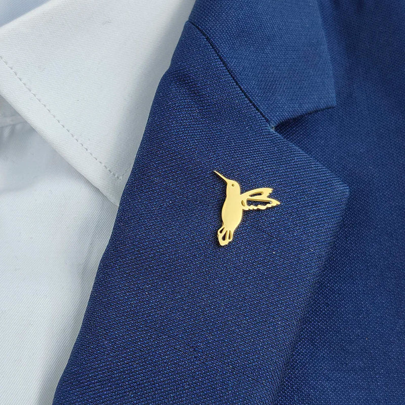 suit lapel brooch men, suit brooch, stainless steel lapel pin, men’s suit brooch, Men’s Hummingbird Suit Brooch, men hummingbird brooch, Hummingbird Suit Brooch, Hummingbird Brooch, formal suit brooch, brooch