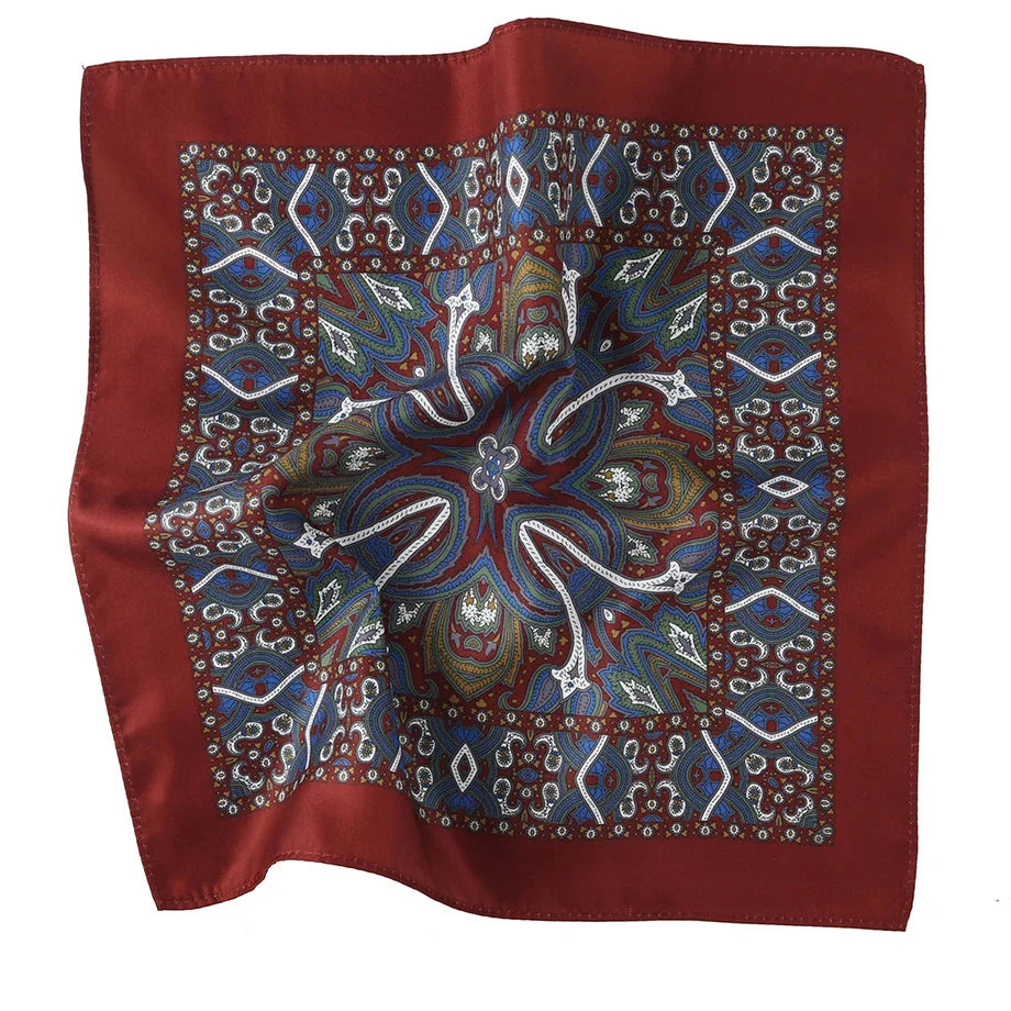 Maximus Patterned Men’s Pocket Square V02