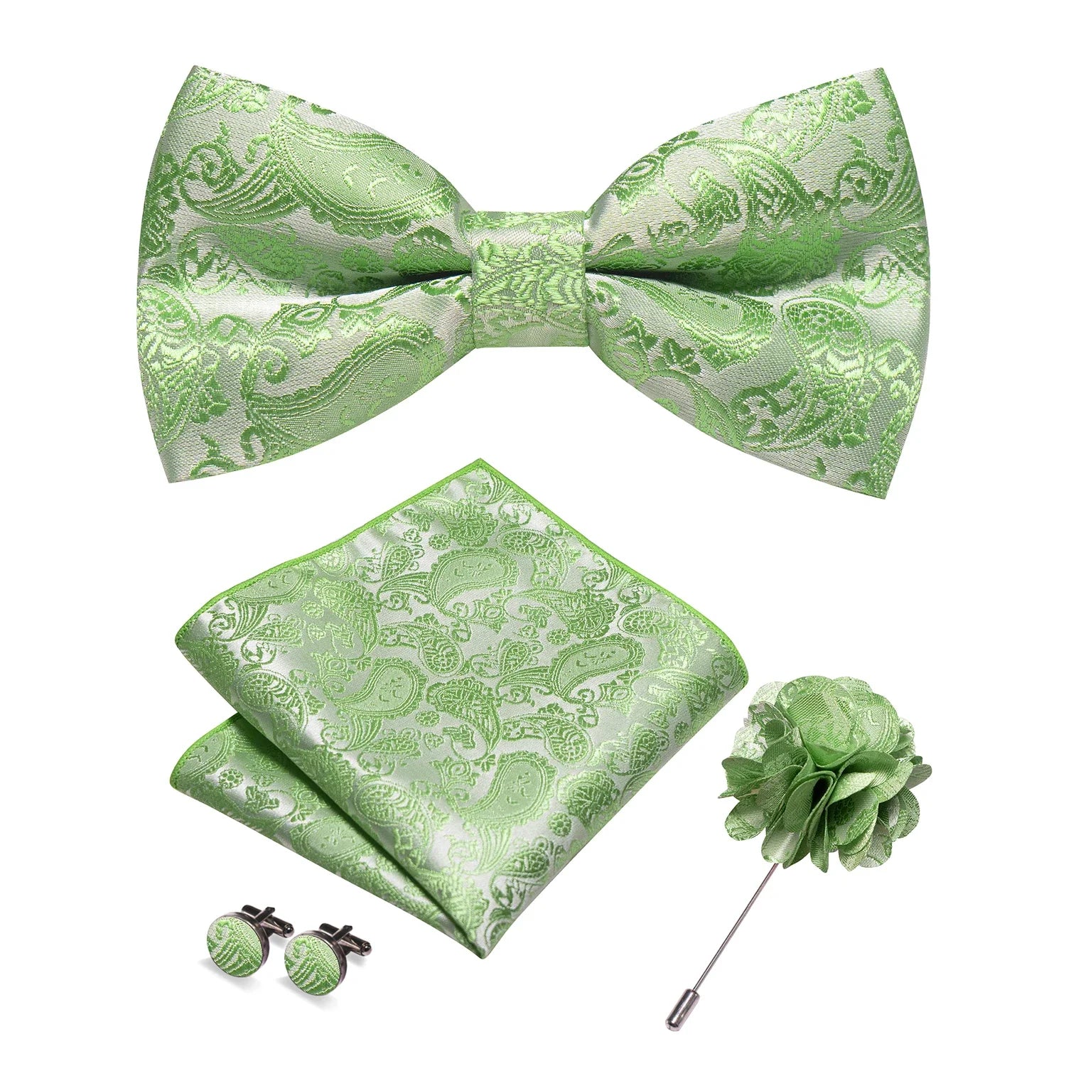 Elegant Patterned Bow Tie Set Maximus