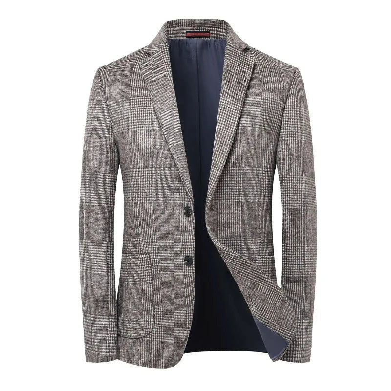 men’s wool blazer, Maximus blazer, smart casual blazer, premium men’s jacket, wool blend blazer