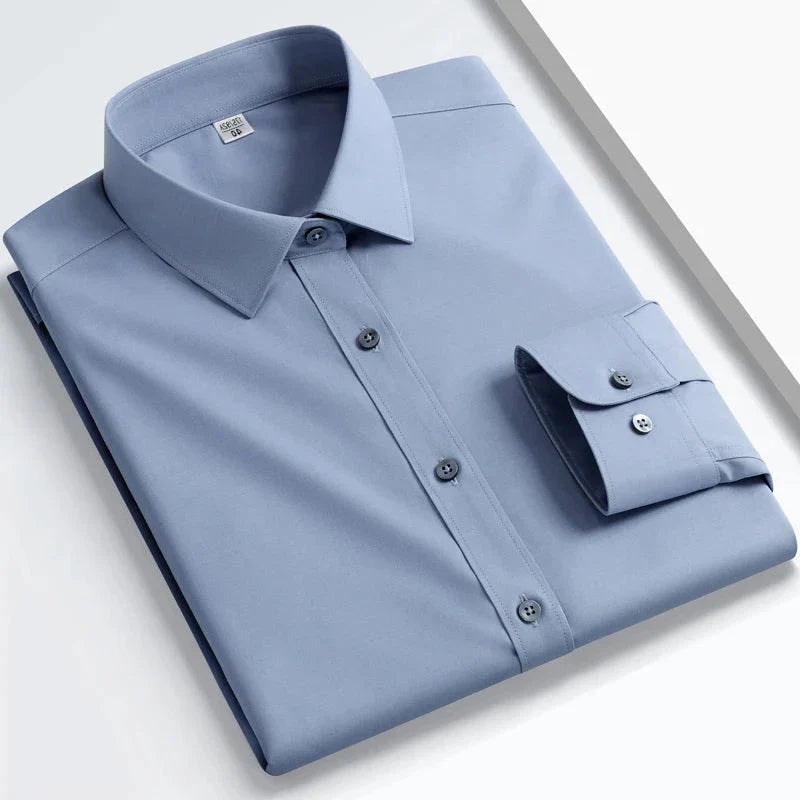 men dress shirt, smart casual shirt men, stretch dress shirt, premium mens shirt, modern men shirt