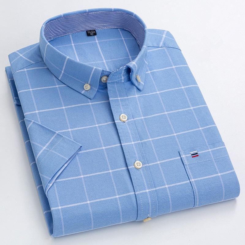 men checkered dress shirt, striped dress shirt men, cotton mens shirt, smart casual shirt men, premium menswear