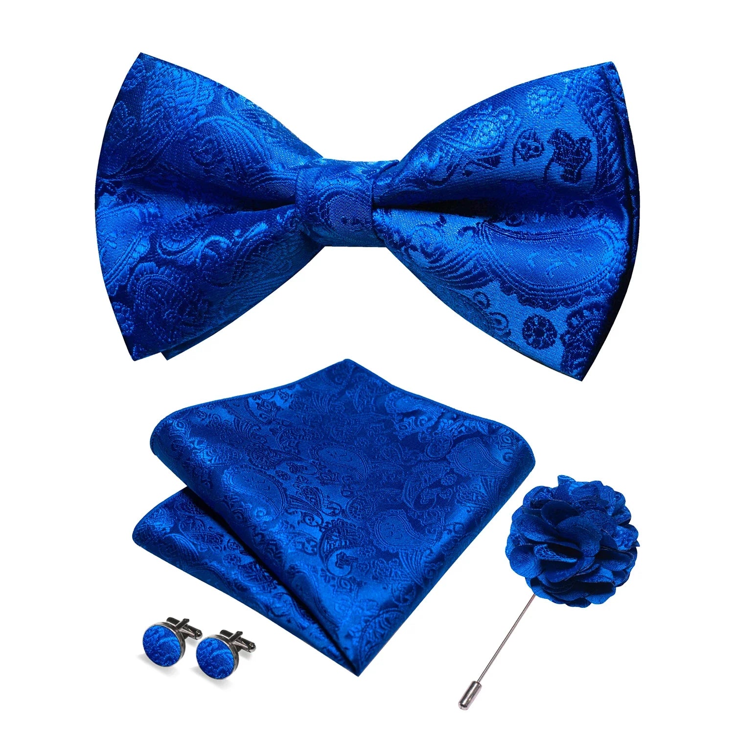 Elegant Patterned Bow Tie Set Maximus