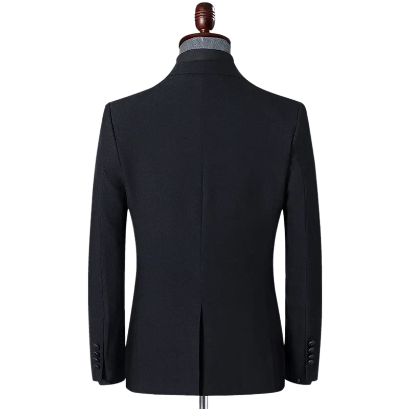 black men’s blazer, slim fit blazer, Maximus blazer, formal men’s jacket, premium men’s blazer