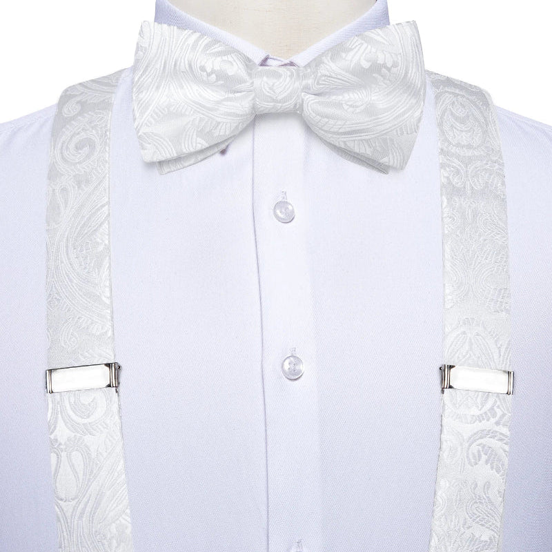 suspenders and bow tie set, Suspenders, patterned suspenders, men’s suspenders set, men’s suspenders, men’s luxury suspenders set, men’s formal accessories set, men’s fashion accessories
