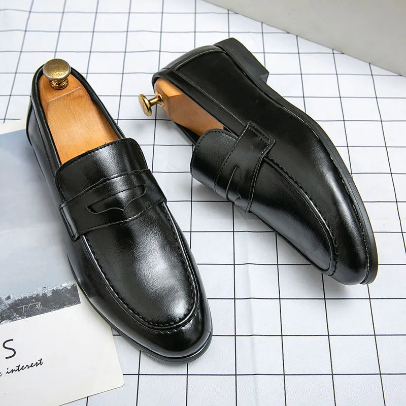 smart casual men shoes, patent leather loafers, men’s elegant loafers, men's loafers, luxury men loafers, loafers, leather loafers, classic men footwear