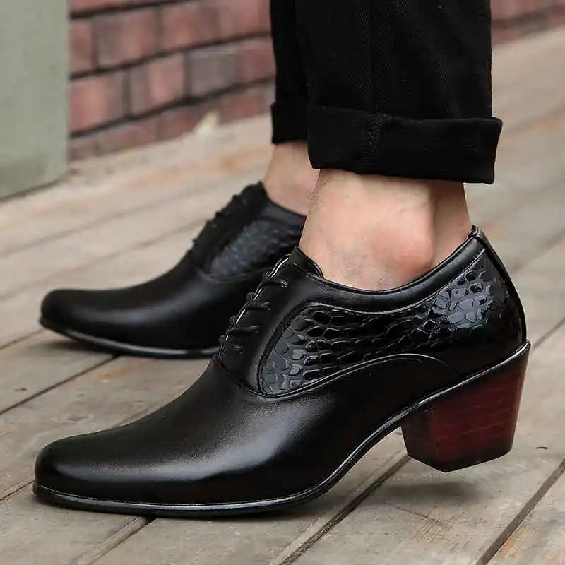men’s dress shoes, formal men shoes, stylish dress shoes, synthetic leather formal shoes, elegant footwear, business shoes for men, Maximus shoes