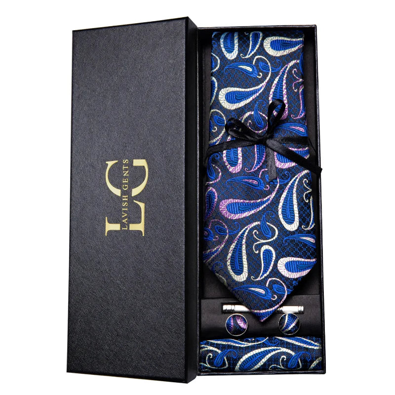 wedding tie gift set, Tie Set, Tie, silk tie and pocket square, patterned tie set, men’s formal accessories set, Maximus luxury, Luxury Tie Set, luxury silk tie set, Luxury Patterned Tie Set, elegant men accessories