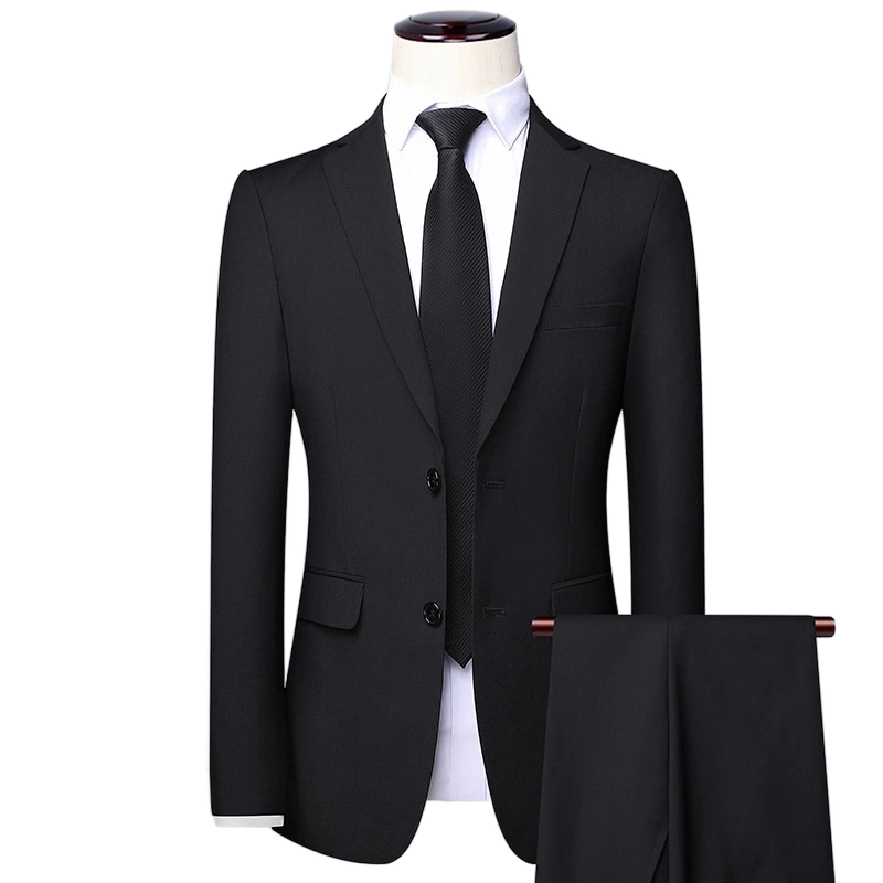 two piece men’s suit, classic men’s suit, elegant men’s suit, formal suit for men, slim fit two piece suit