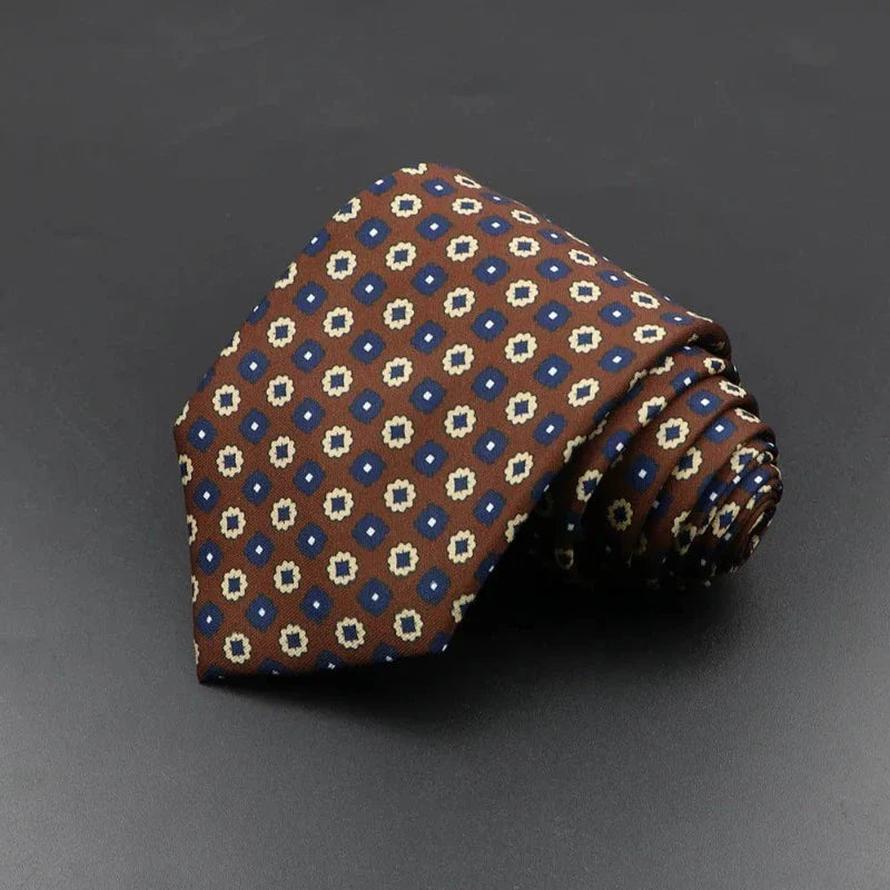 Tie, men’s floral necktie, maximus men accessories, formal men accessories, floral tie for men, Floral Tie, Floral men's Tie, elegant patterned tie
