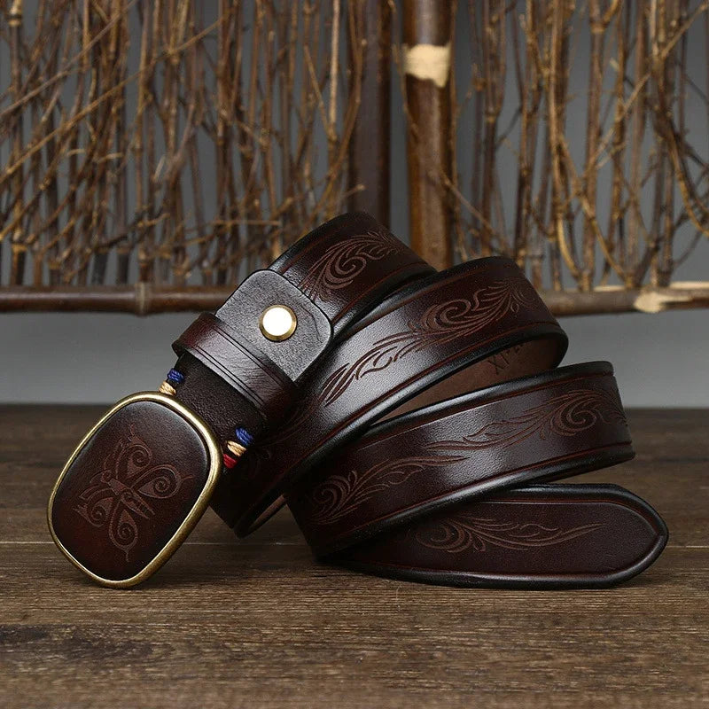 luxury men’s leather belt, premium leather belt for men, cowhide leather belt, men’s luxury accessories, maximus men belt, sophisticated men belt